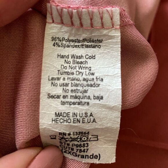 Fashion Nova Victoria High Waisted Dress Pants Mauve New Womens Size 2X - Picture 8 of 9